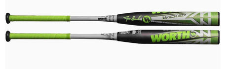 2019 Worth Wicked Branch XL 12.5″ 2PC USSSA Slowpitch Softball Bat